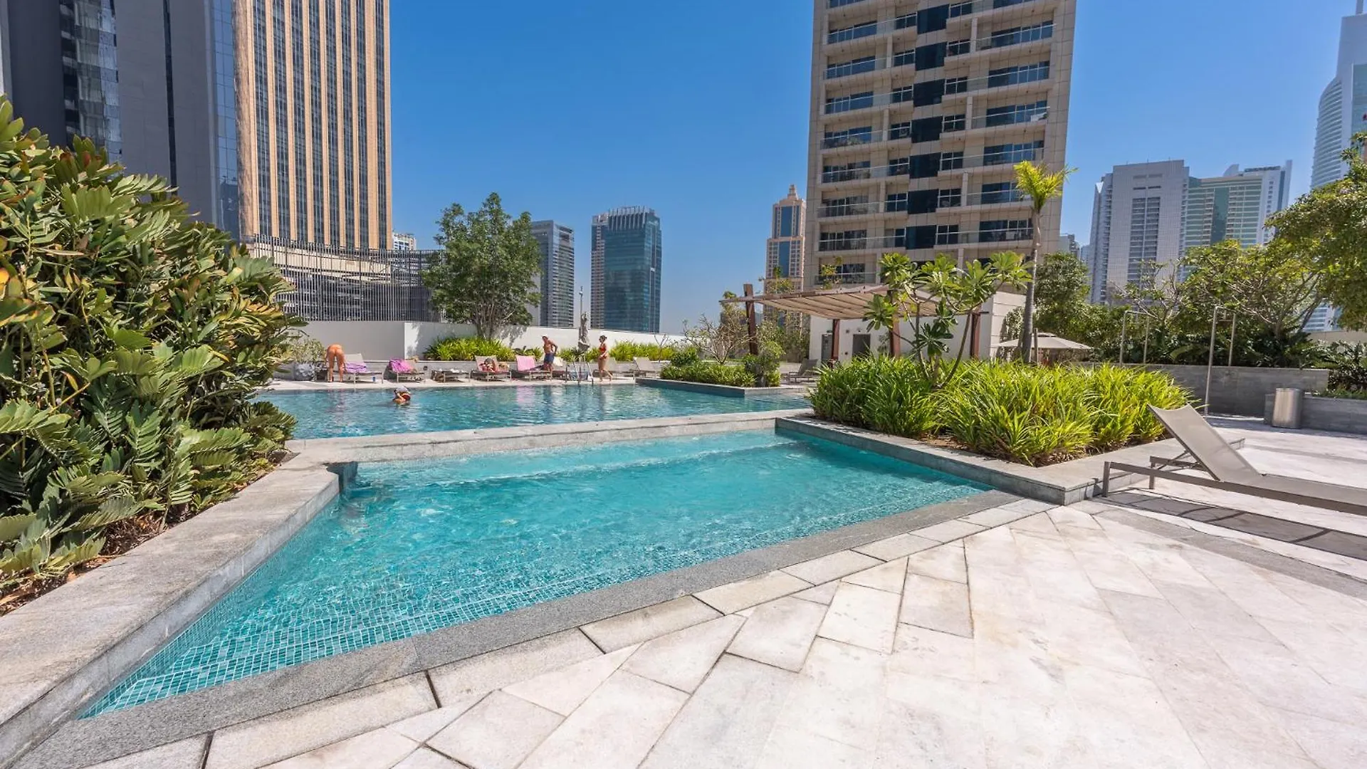 Contemporary 2-Bedroom Apartment In Silverene Dubai 0*,  United Arab Emirates